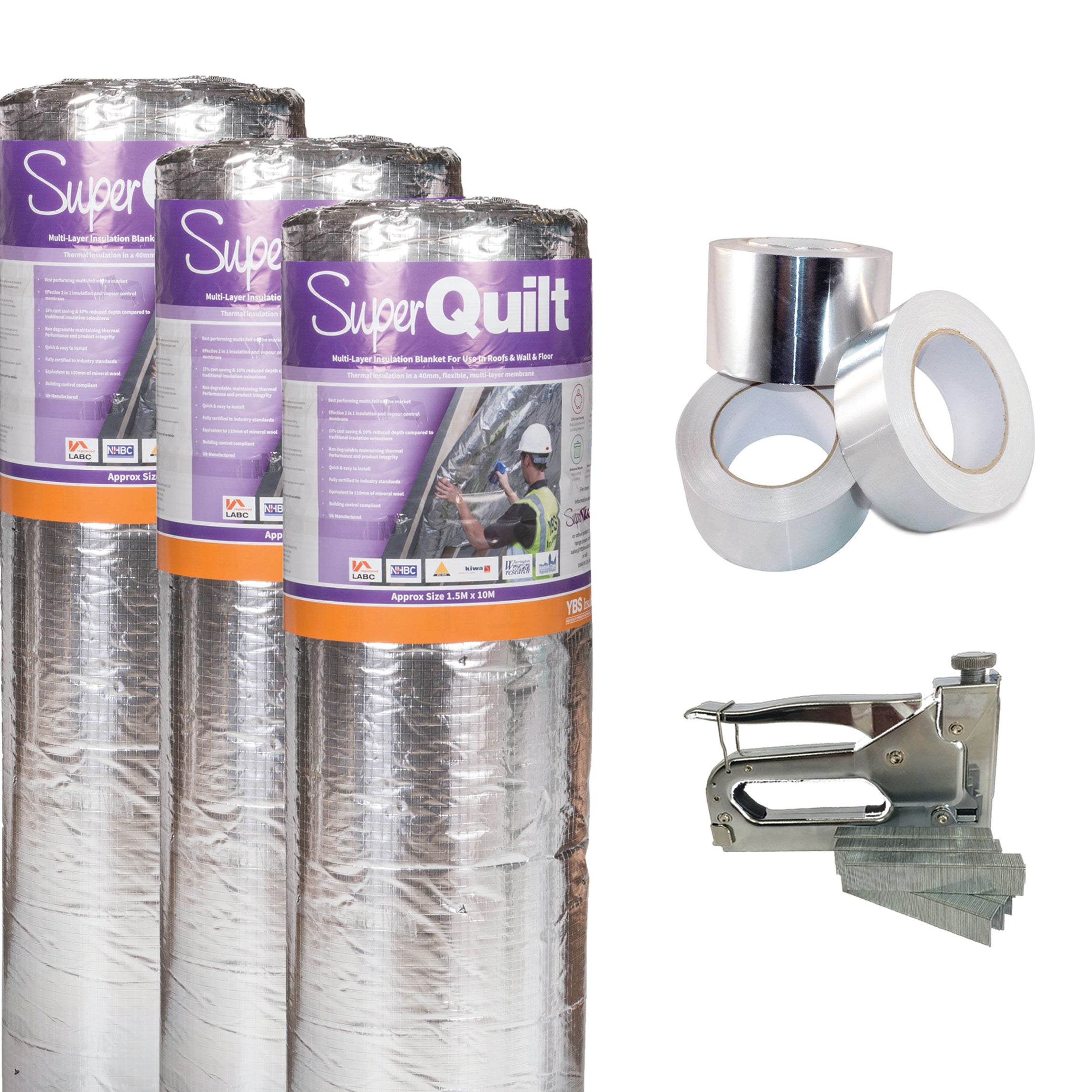 SuperQuilt Triple Layer 0.15 Roof Insulation System image 0