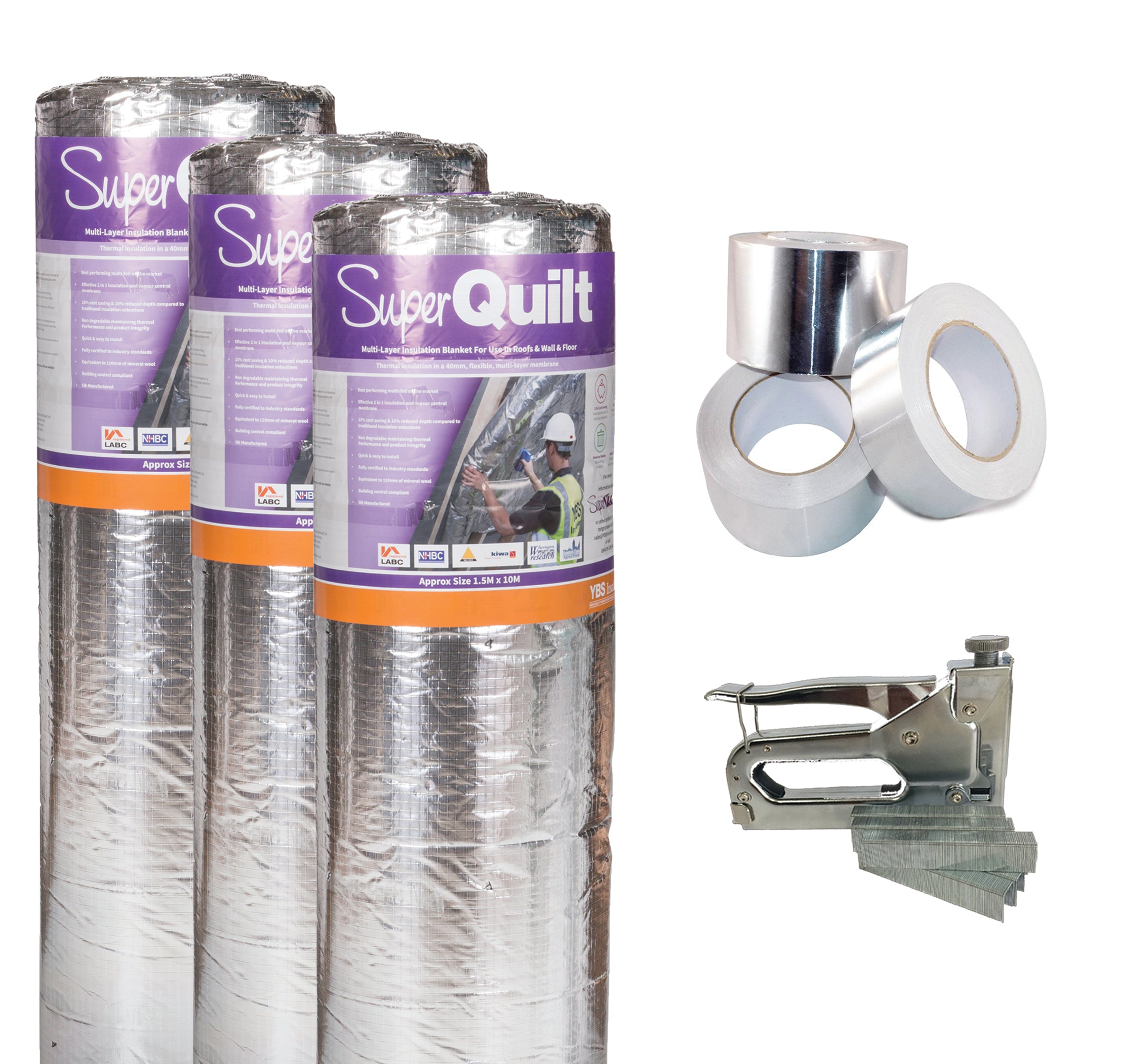 SuperQuilt Triple Layer 0.15 Roof Insulation System image 0